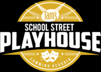 logo for Tam's School Street Playhouse in Cumming, Georgia